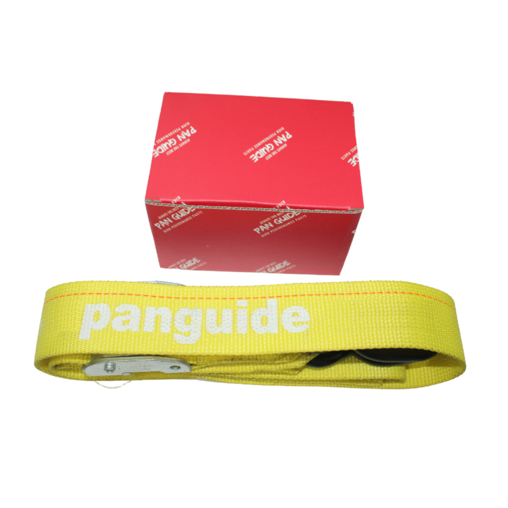 Pan Guide Tie Down Strap Cambuckle Strap with S-Hooks for Moving Lawn Equipment, Cargo Appliances, Motorcycle
