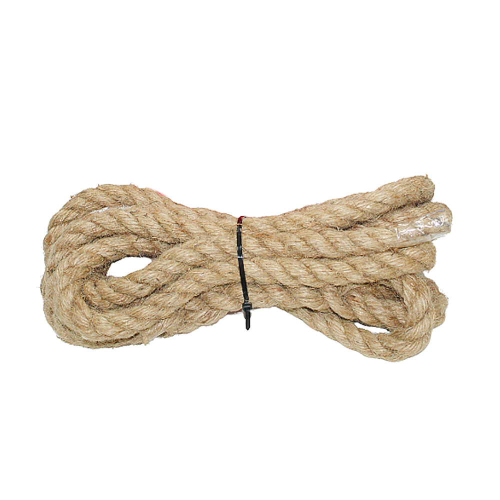 Pan Guide Twisted Manila Rope Jute Rope Natural Thick Hemp Rope for Crafts, Nautical, Railings, Hammock, Decorating
