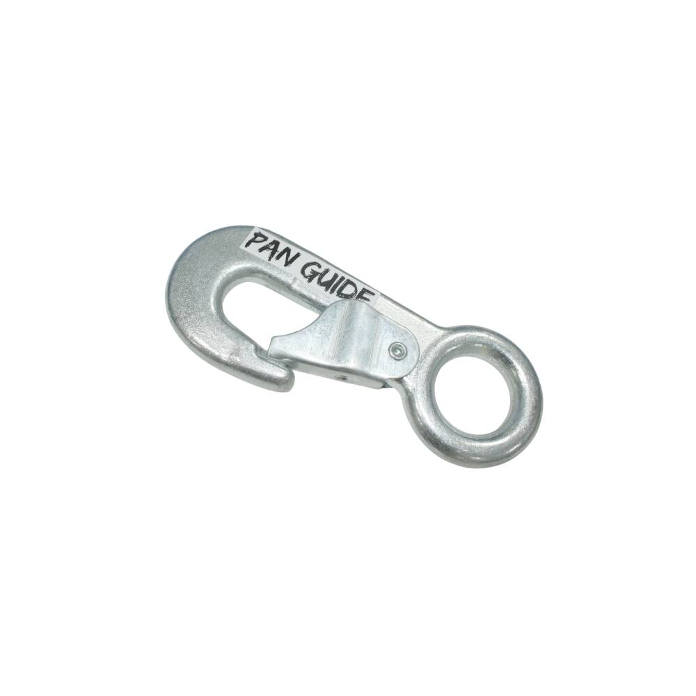 Pan Guide Snap Hook Trailer Safety Chain Hook Carabiner Clip, 5/8-Inch Diameter Eye, 3,500 lbs