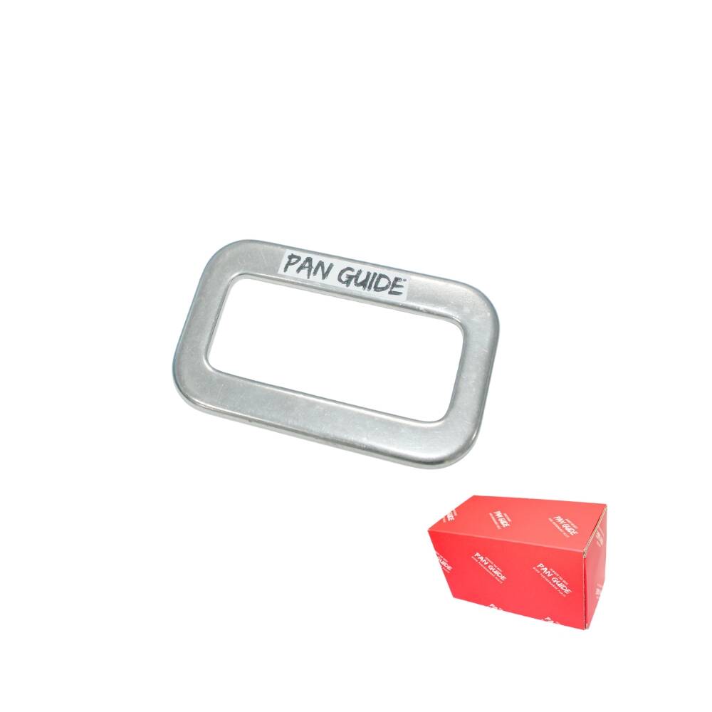 Pan Guide Metal Flat Rectangle Rings Buckle Heavy Duty Loop Quality Finish