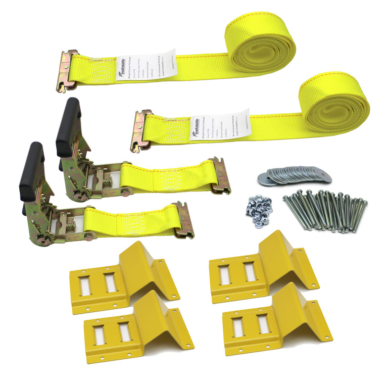 Wheel Chock Tie Down Kit, 2