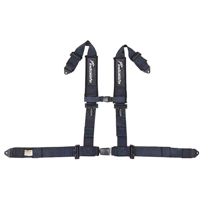 Indusafe 4 Point Harness with Ez-Buckle and Padding, Harness Seat Belt with 2 Inch Padding with Sternum Strap Fits all Side by Sides, UTV, 4x4, Go Cart, Buggy