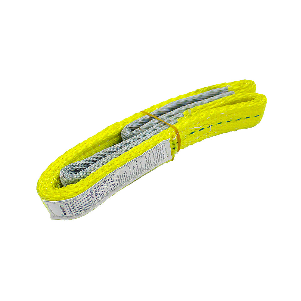 Polyester Riggingsling 1'' 3/6/9FT Lift Sling Straps, 2 Ply Polyester Rigging Straps, Web Sli ...