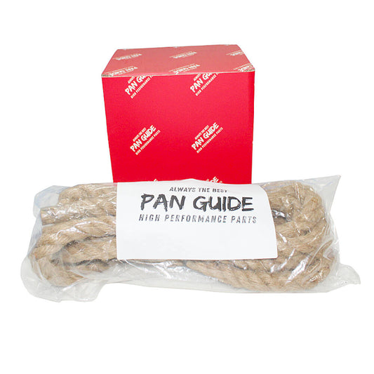 Pan Guide Twisted Manila Rope Jute Rope Natural Thick Hemp Rope for Crafts, Nautical, Railings, Hammock, Decorating