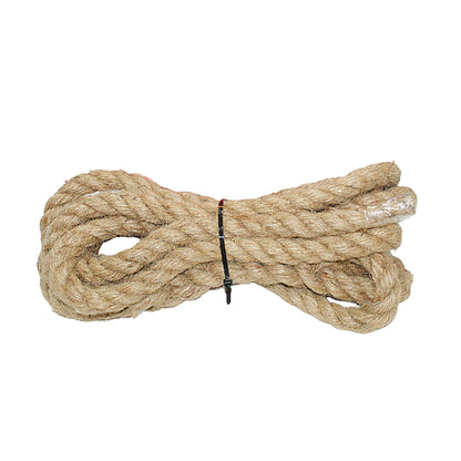 Pan Guide Twisted Manila Rope Jute Rope Natural Thick Hemp Rope for Crafts, Nautical, Railings, Hammock, Decorating