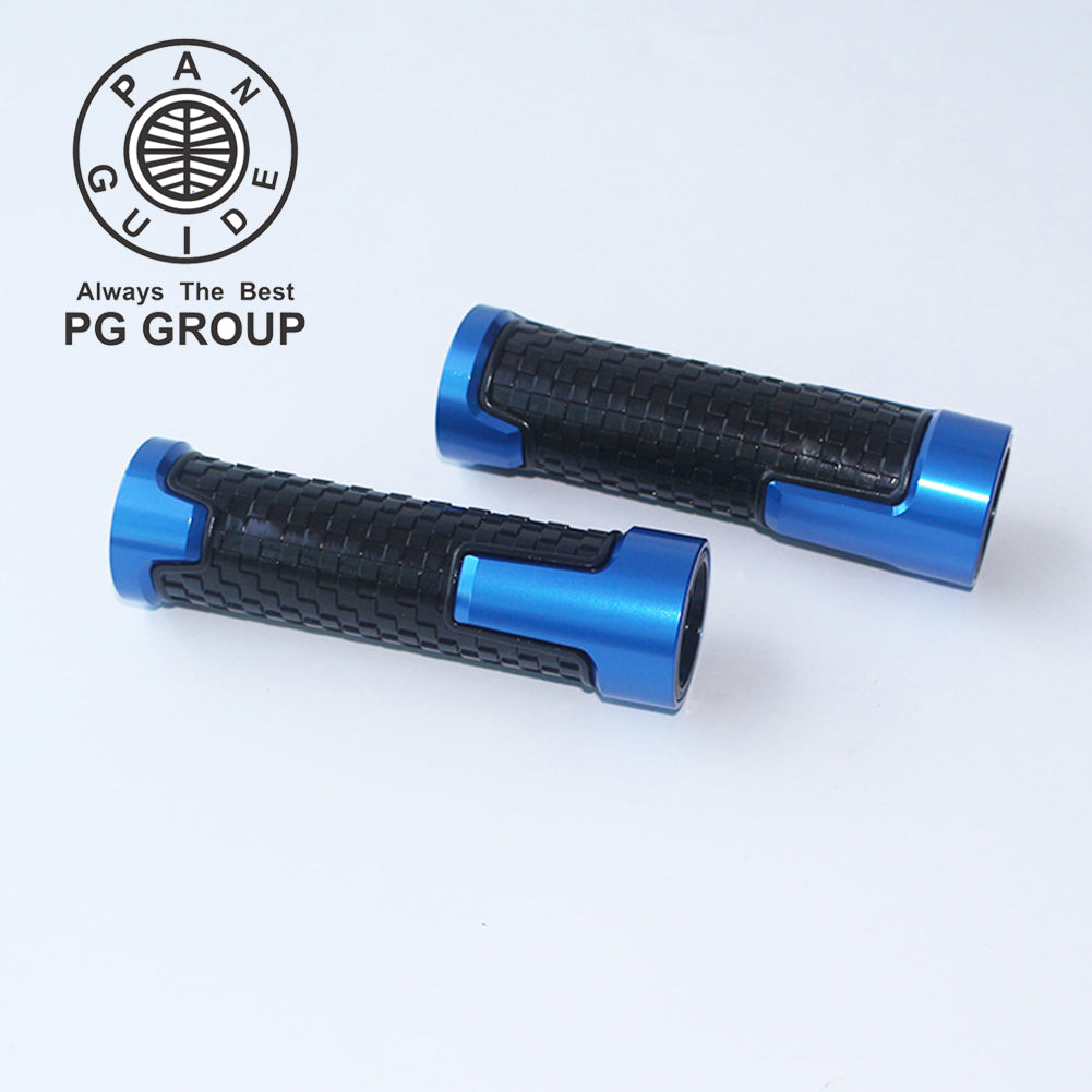 Pan Guide Motorcycle Handlebar Grips 7/8" 22mm