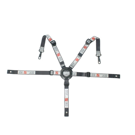 Pan Guide 5 Point Harness High Chair Straps, Adjustable Safety Highchair Straps, Heavy Duty High Chair Seat Belt for Stroller