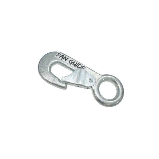 Pan Guide Snap Hook Trailer Safety Chain Hook Carabiner Clip, 5/8-Inch Diameter Eye, 3,500 lbs