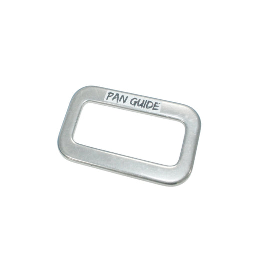 Pan Guide Metal Flat Rectangle Rings Buckle Heavy Duty Loop Quality Finish