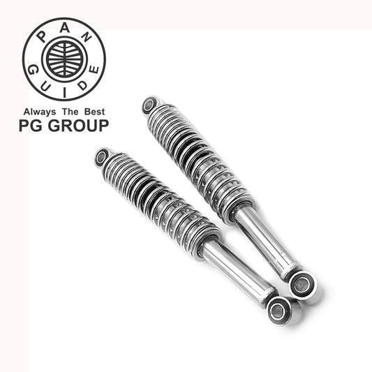 Pan Guide Shocks Absorber Front or Rear with Heavy Duty Coil Springs (2 Pack)