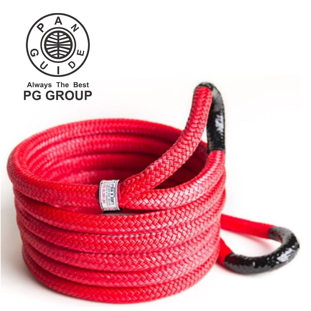 Pan Guide Kinetic Recovery Rope Tow Strap Kit for Trucks