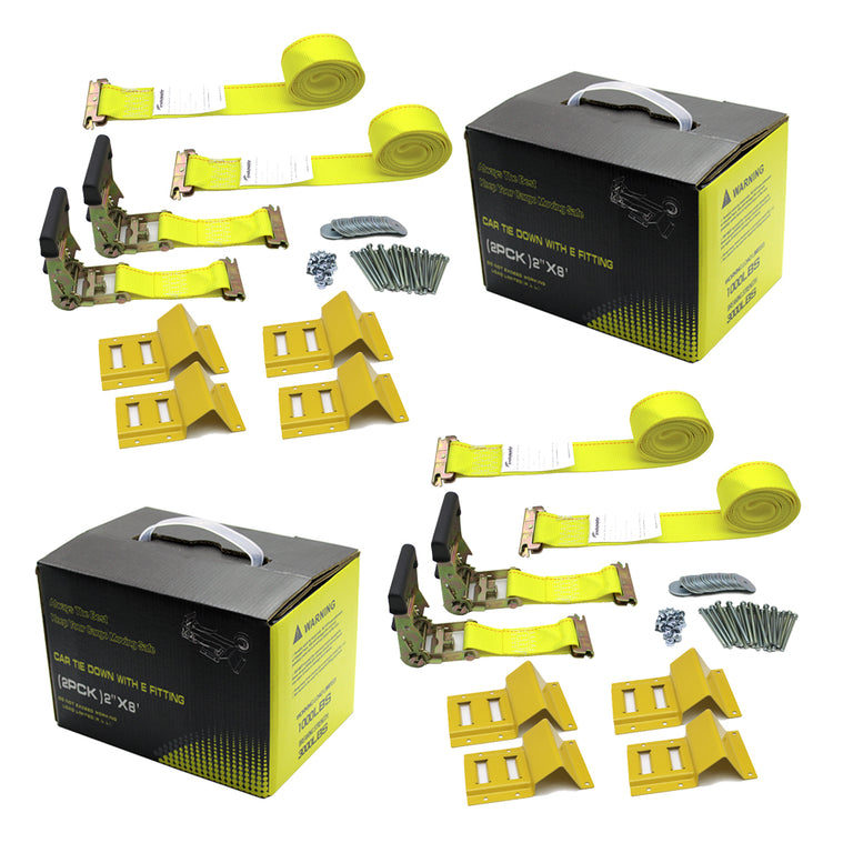 Wheel Chock Tie Down Kit, 2